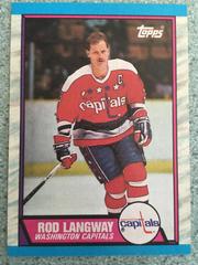 Rod Langway #55 Hockey Cards 1989 Topps Prices