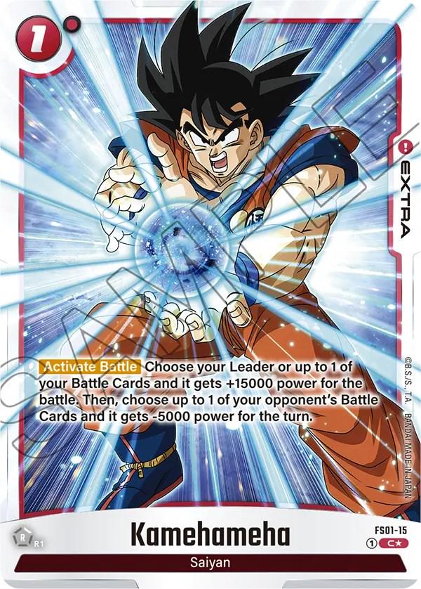 Kamehameha [Bonus Pack Alternate Art Holo] FS01-15 Dragon Ball Fusion World Starter Deck: Son Goku