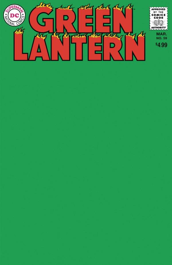 Green Lantern [Facsimile Blank] #59 (2024) Comic Books Green Lantern Facsimile Edition