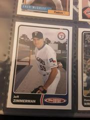 Jeff Zimmerman #727 Baseball Cards 2003 Topps Traded Prices