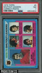 Shutout Leaders [Correct Photo] #8 Hockey Cards 1979 Topps Prices