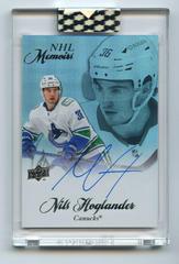 Nils Hoglander Hockey Cards 2020 Upper Deck Clear Cut NHL Memoirs Autographs Prices