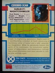 Back | Nightcrawler Marvel 1992 X-Men Series 1