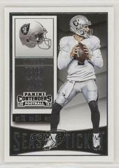 Derek Carr #7 Football Cards 2015 Panini Contenders Prices