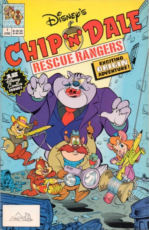 Chip 'N' Dale: Rescue Rangers #1 (1990) Comic Books Chip 'N' Dale: Rescue Rangers