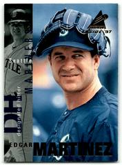 Edgar Martinez #42 Baseball Cards 1997 Pinnacle Inside Prices