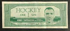 Jerry Toppazzini Hockey Cards 1962 Topps Hockey Bucks Prices