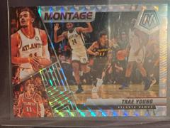 Trae Young [White] #11 Basketball Cards 2021 Panini Mosaic Montage Prices