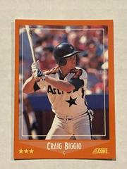 Craig Biggio [Glossy] #103T Baseball Cards 1988 Score Traded Prices