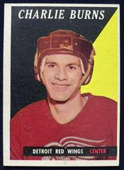 Charlie Burns Hockey Cards 1958 Topps Prices