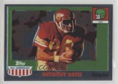 Anthony Davis [Chrome] #89 Football Cards 2005 Topps All American Prices