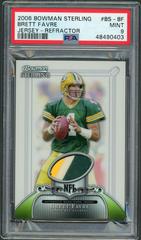 Brett Favre [Jersey Refractor] #BS-BF Football Cards 2006 Bowman Sterling Prices