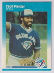 Cecil Fielder #U-31 Baseball Cards 1987 Fleer Update Glossy Prices