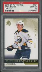 Jack Eichel [Limited] Hockey Cards 2015 SP Authentic Prices
