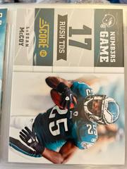 Lesean McCoy #7 Football Cards 2012 Panini Score Numbers Game Prices