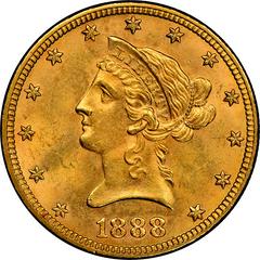 1888 [PROOF] Coins Liberty Head Gold Eagle Prices