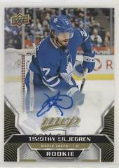 Timothy Liljegren [Autograph] Hockey Cards 2020 Upper Deck MVP Prices
