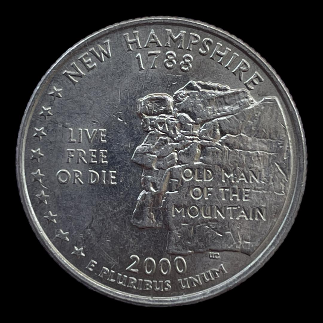 2000 D [NEW HAMPSHIRE] Coins State Quarter