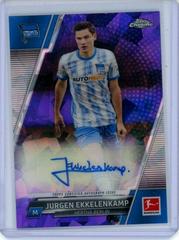 Jurgen Ekkelenkamp [Purple] Soccer Cards 2021 Topps Chrome Bundesliga Sapphire Autographs Prices