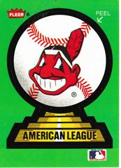 Cleveland Indians Team Sticker Baseball Cards 1988 Fleer Team Stickers Prices