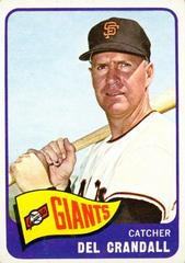 Del Crandall #68 Baseball Cards 1965 Topps Prices