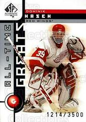 Dominik Hasek Hockey Cards 2001 SP Authentic Prices