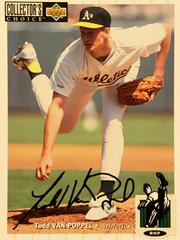 Todd Van Poppel [Silver Signature] #279 Baseball Cards 1994 Collector's Choice Prices