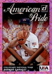 Parker Caracci [Pink Firework] #AP26 Baseball Cards 2019 Panini Donruss American Pride Prices