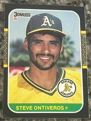 Steven Ontiveros #221 Baseball Cards 1987 Donruss Prices