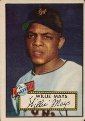 Willie Mays #261 Baseball Cards 1952 Topps Prices