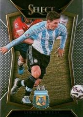 Lionel Messi [Striped Jersey] #65 Soccer Cards 2015 Panini Select Prices