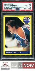 Wayne Gretzky #G Hockey Cards 1985 Topps Box Bottoms Hand Cut Prices