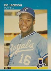 Bo Jackson #369 Baseball Cards 1987 Fleer Glossy Prices