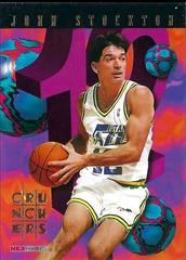 John Stockton Basketball Cards 1995 Hoops Number Crunchers Prices