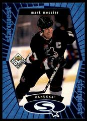 Mark Messier [Blue] #SQ29 Hockey Cards 1998 UD Choice Starquest Prices