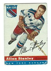 Allan Stanley #41 Hockey Cards 1954 Topps Prices