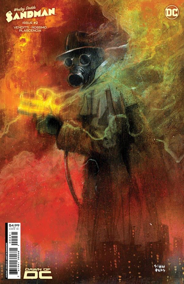 Wesley Dodds: The Sandman [Simmonds] #2 (2023) Comic Books Wesley Dodds: The Sandman