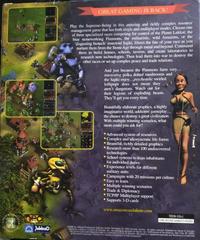 Back Cover | Amazons & Aliens PC Games