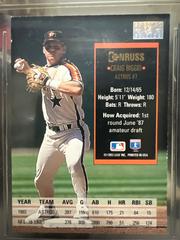 Back Of Card | Craig Biggio Baseball Cards 1994 Donruss Special Edition Gold