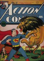 Action Comics #27 (1940) Comic Books Action Comics Prices