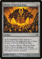 Shrine of Burning Rage [Foil] Magic New Phyrexia Prices