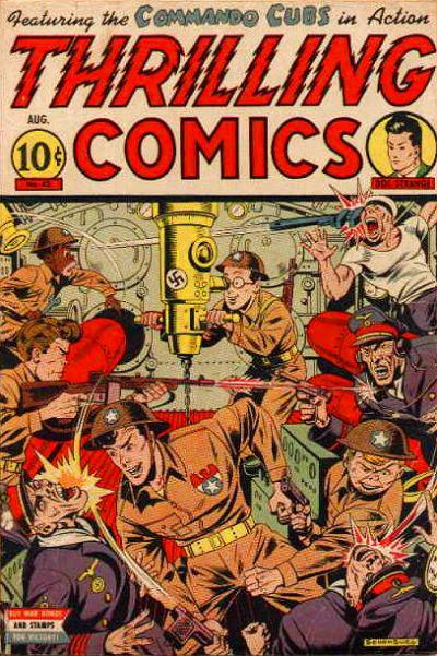 Thrilling Comics #43 (1944) Comic Books Thrilling Comics