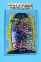 Connor McDavid [Yellow Taxi] #1 Hockey Cards 2019 Upper Deck Allure Prices