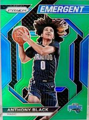 Anthony Black [Green Prizm] #3 Basketball Cards 2023 Panini Prizm Emergent Prices