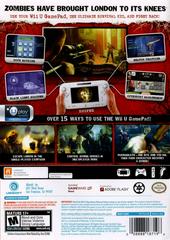 Back Cover | ZombiU Wii U