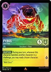 Pyros - Lava Titan [Foil] #187 Prices | Lorcana Into the Inklands 