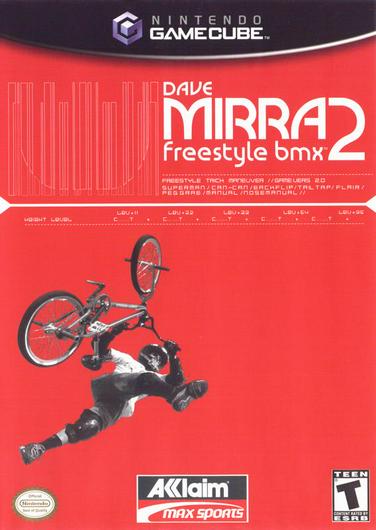 Dave Mirra Freestyle BMX 2 Cover Art