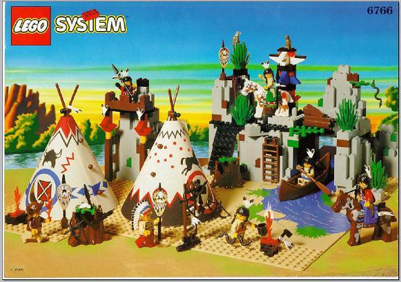 Rapid River Village #6766 LEGO Western