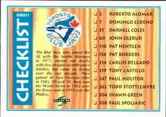 Checklist Blue Jays, Cardinals #330 Baseball Cards 1995 Score Prices
