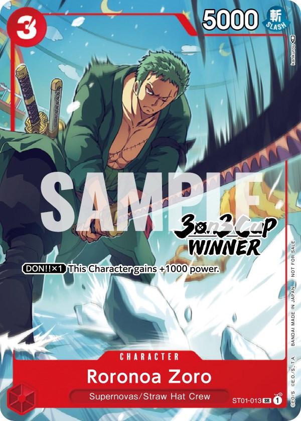 Roronoa Zoro [Winner] ST01-013 One Piece Starter Deck 1: Straw Hat Crew